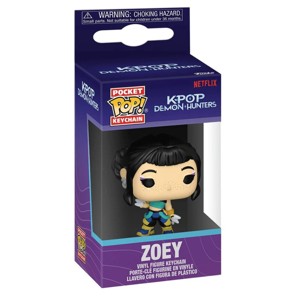 KPop Demon Hunters Funko POP! 4cm Zoey Keychain - hausofthreads