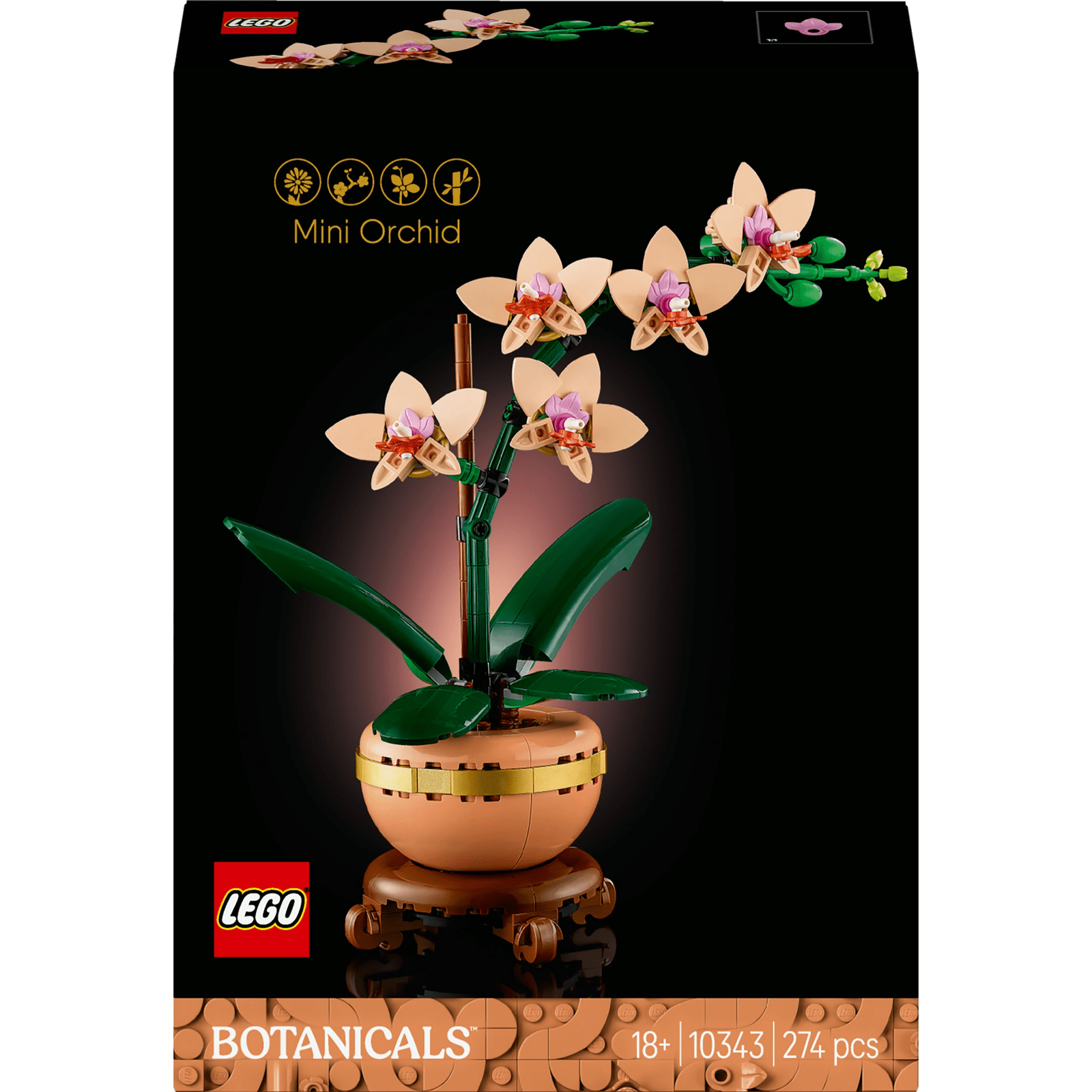 LEGO BOTANICALS MINI ORCHID (10343) - hausofthreads
