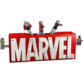 LEGO Marvel 76313 Logo MARVEL a minifigurky (76313) - hausofthreads
