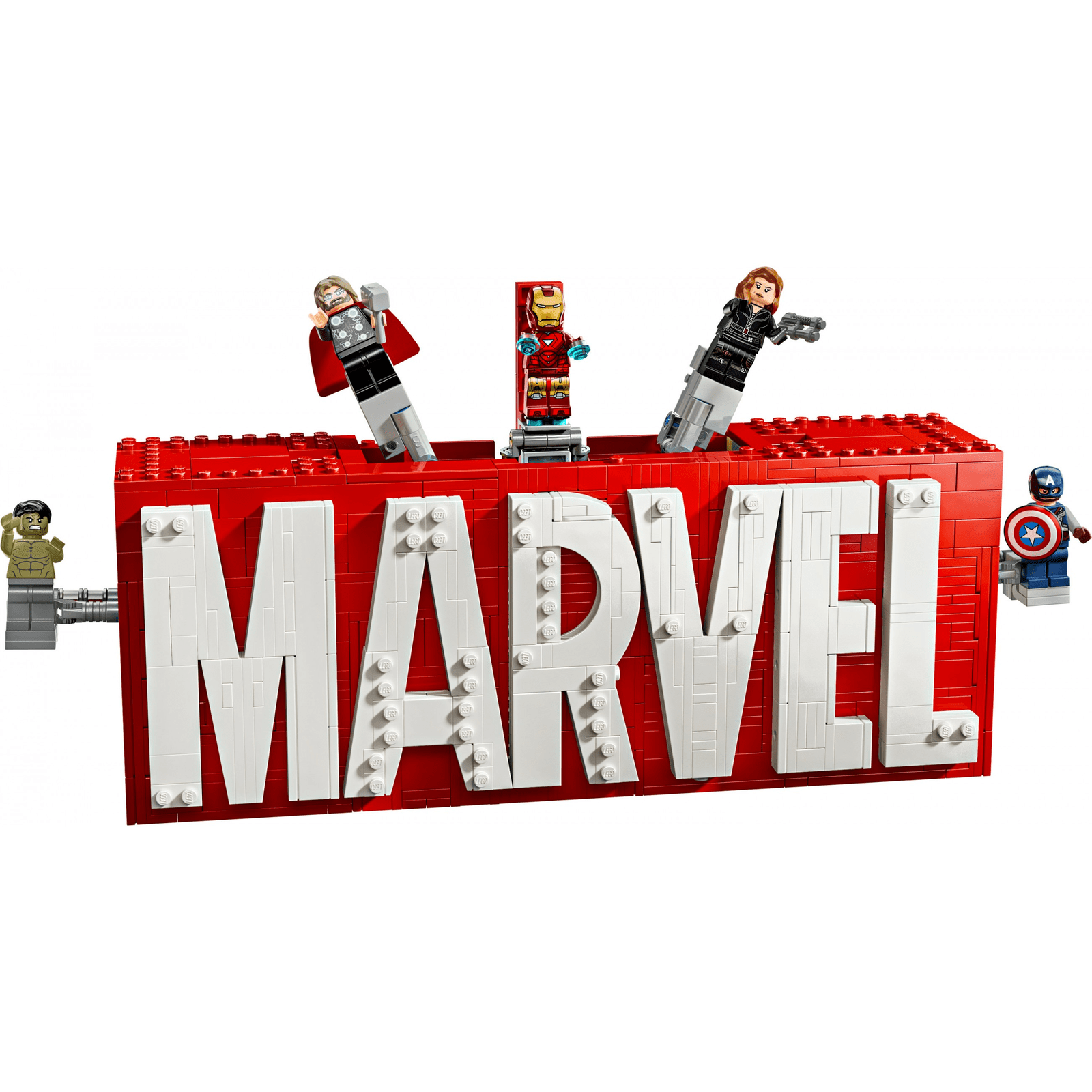 LEGO Marvel 76313 Logo MARVEL a minifigurky (76313) - hausofthreads