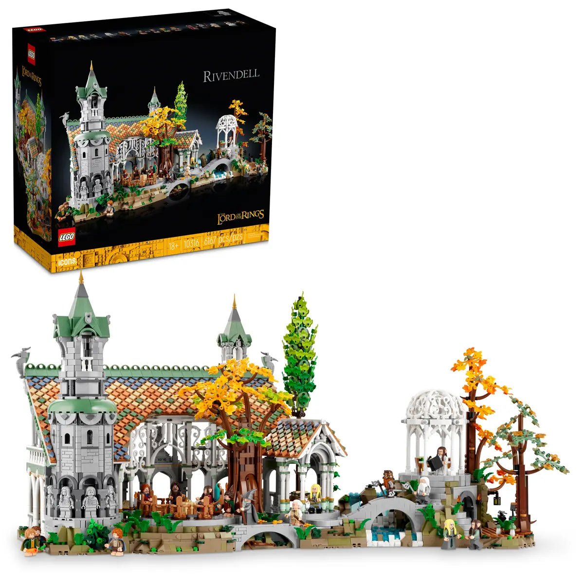 LEGO The Lord Of The Rings (Rivendell) - hausofthreads