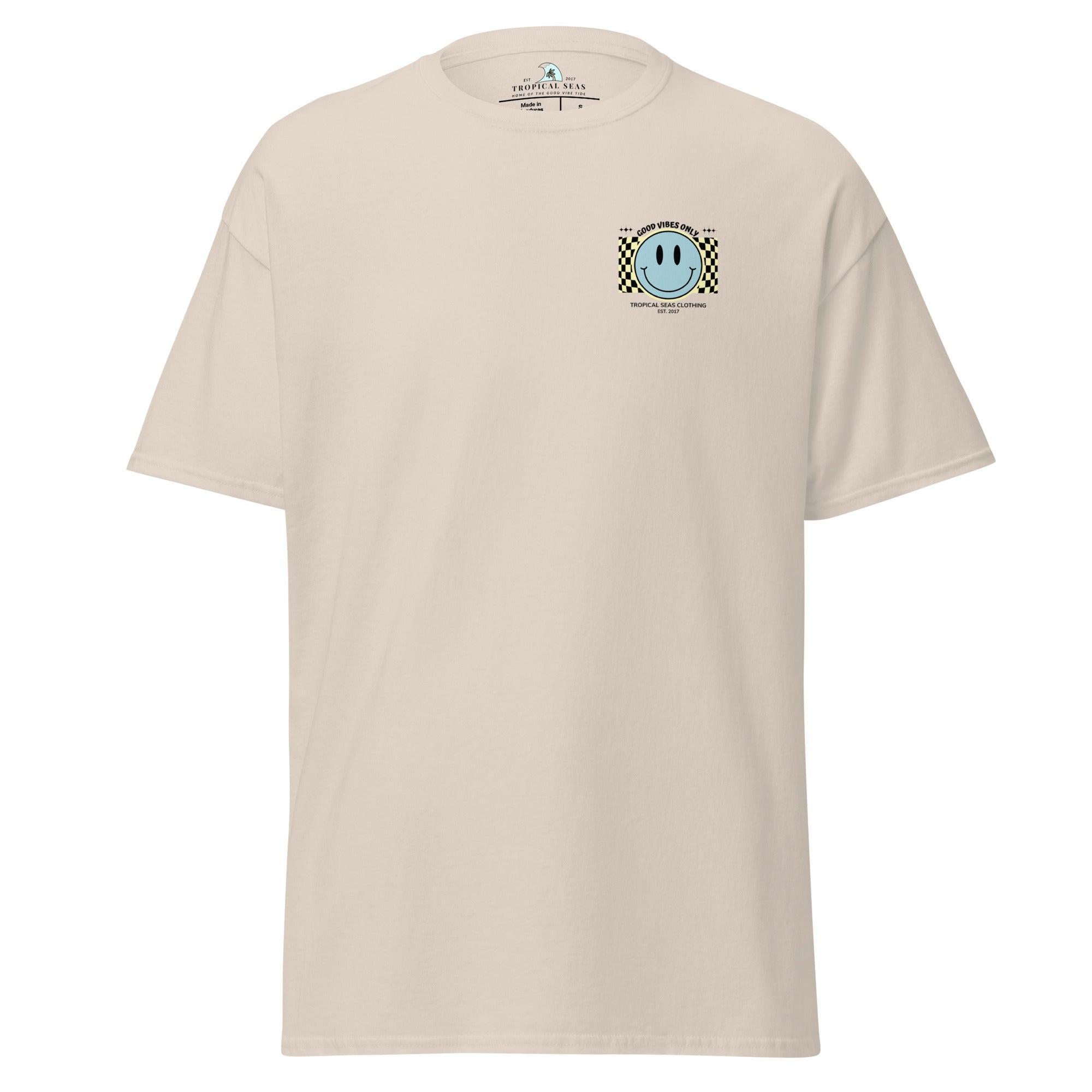 Men's Good Vibes Smiley Face classic tee - HTO