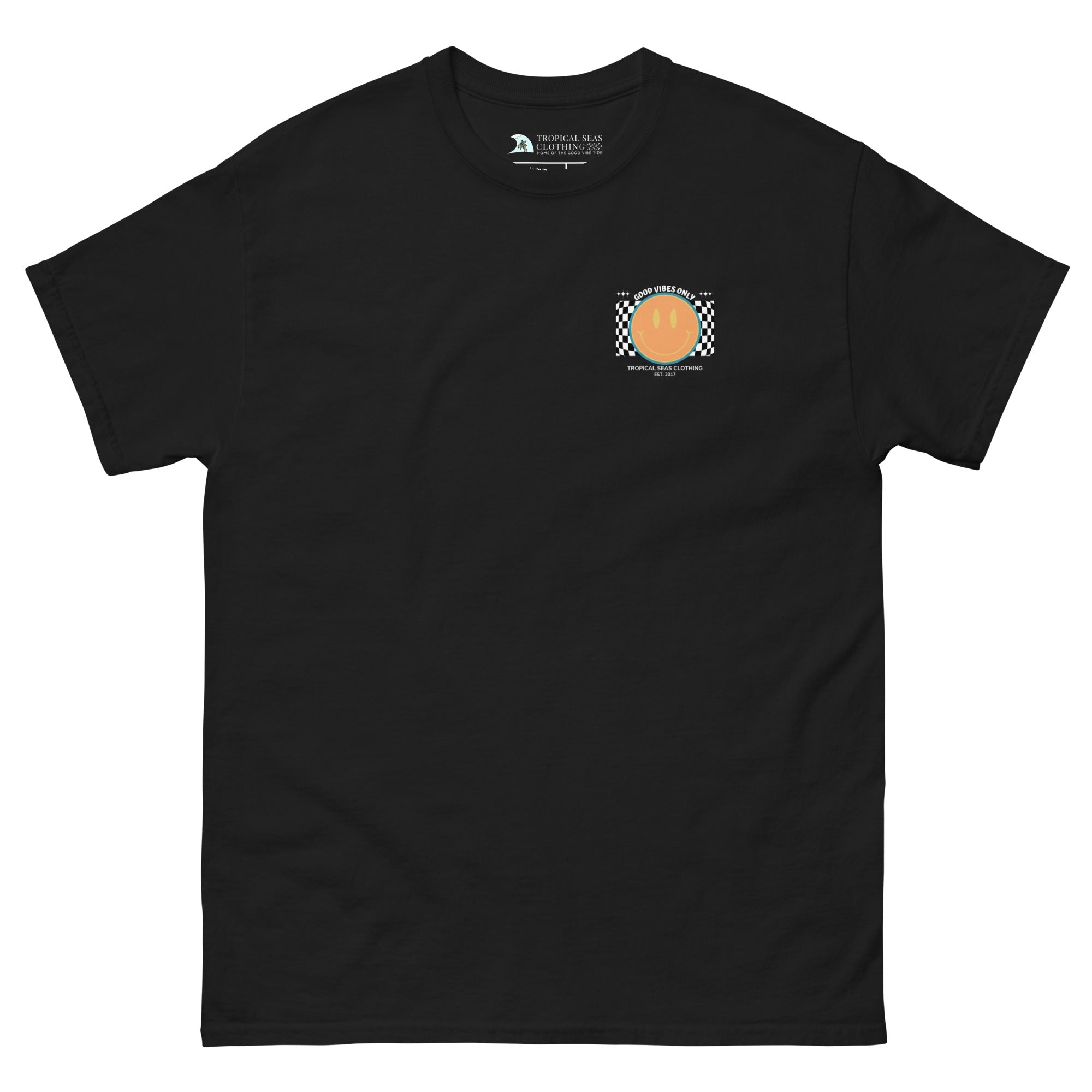 Men's Good Vibes Smiley Face classic tee - HTO