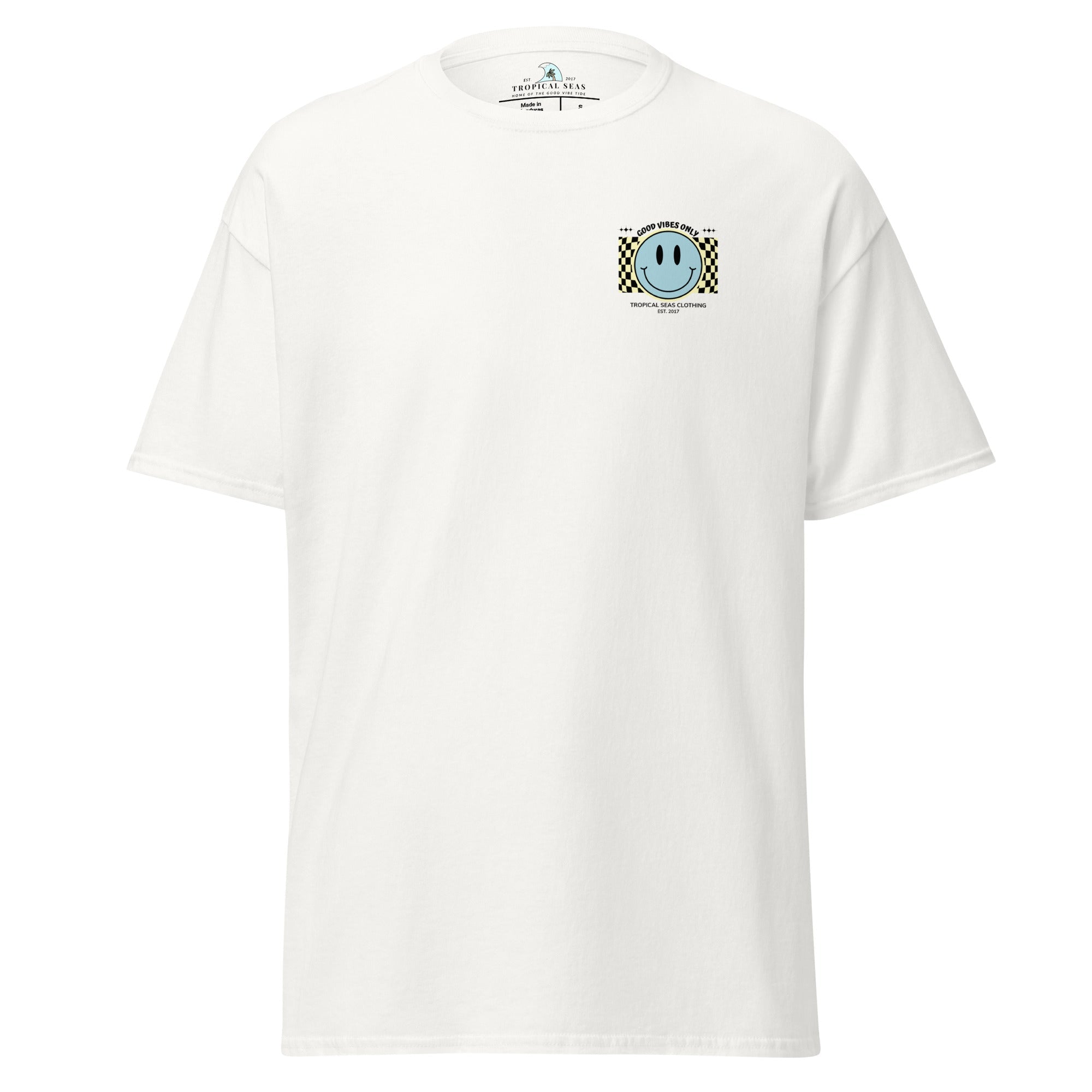Men's Good Vibes Smiley Face classic tee - HTO
