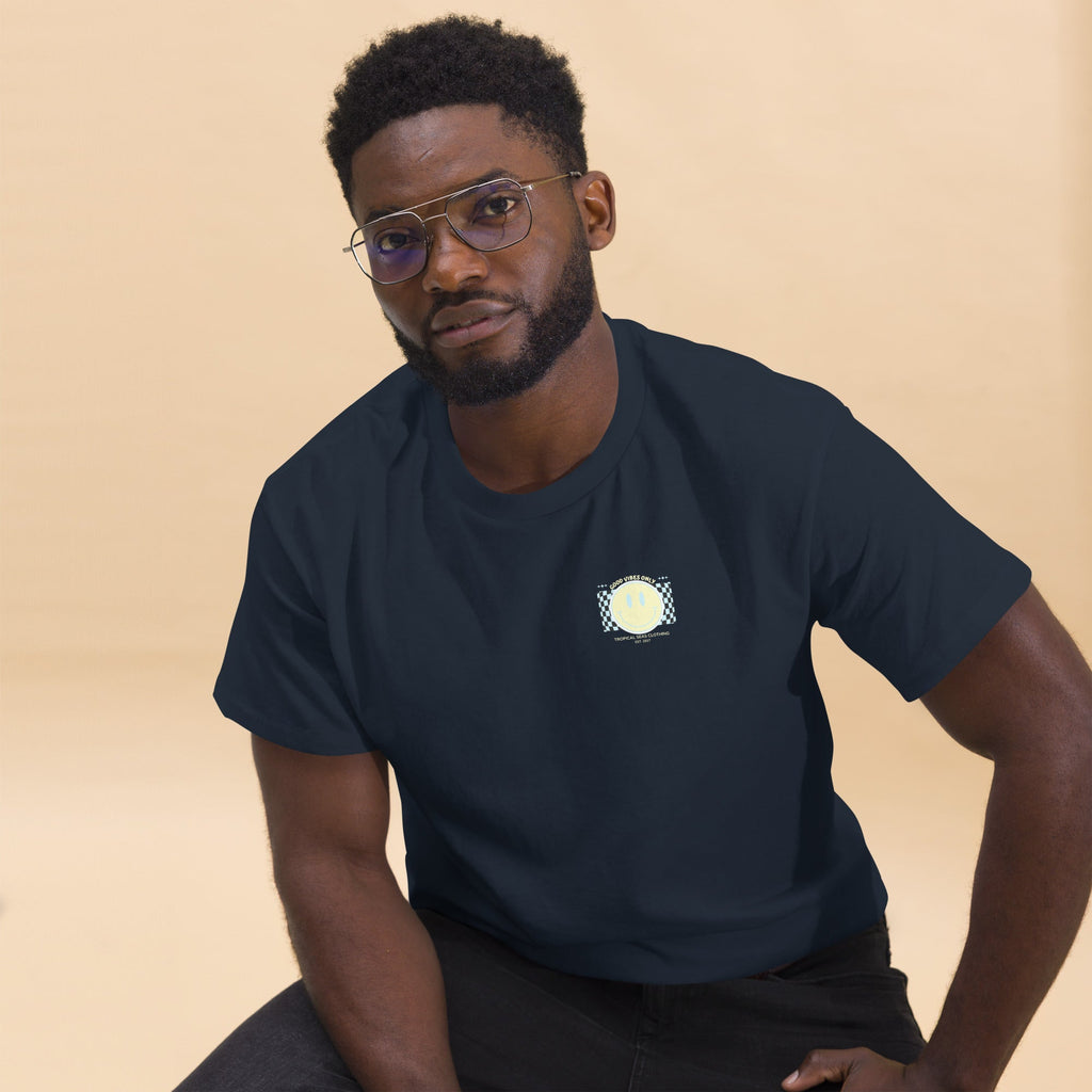 Men's Good Vibes Smiley Face classic tee - HTO