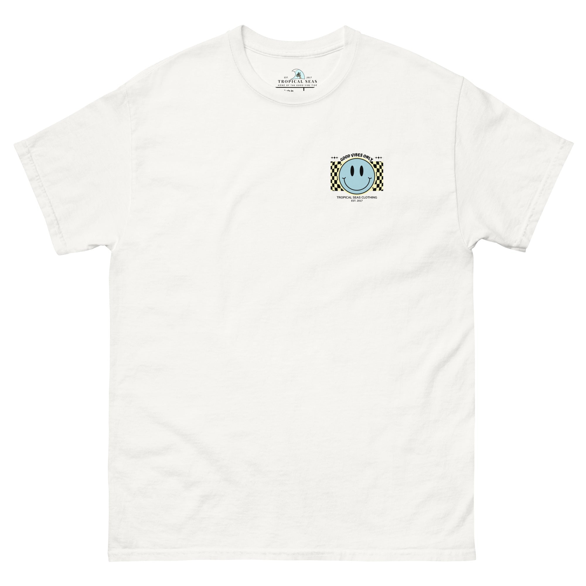 Men's Good Vibes Smiley Face classic tee - HTO
