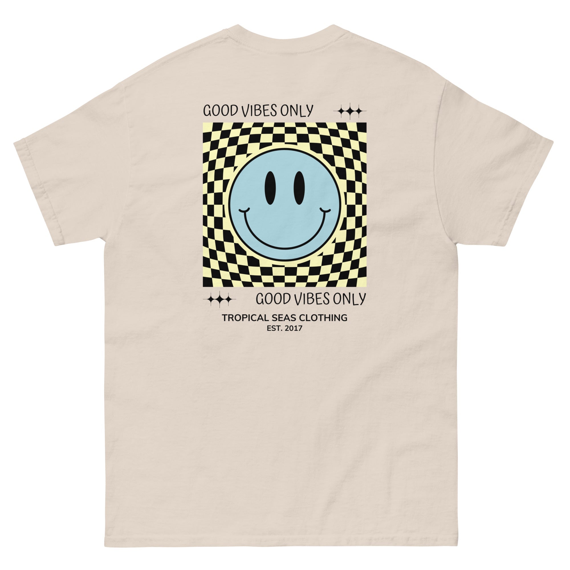 Men's Good Vibes Smiley Face classic tee - HTO