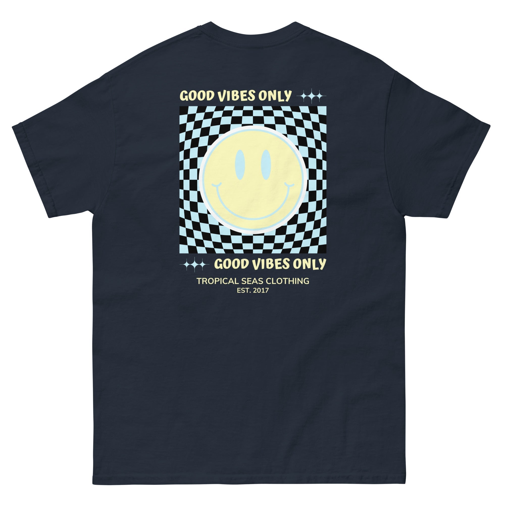 Men's Good Vibes Smiley Face classic tee - HTO