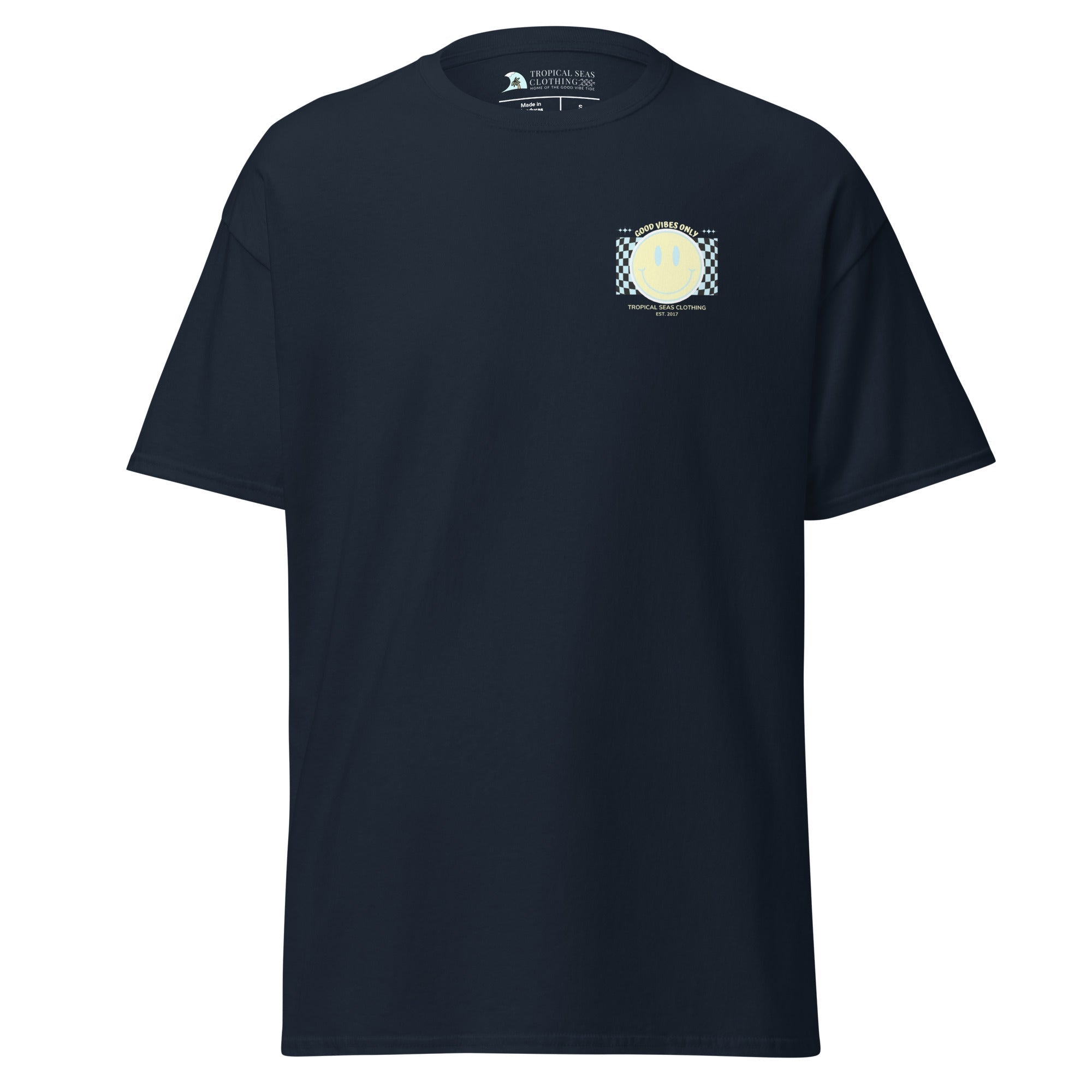 Men's Good Vibes Smiley Face classic tee - HTO
