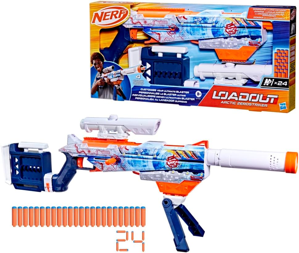 Nerf Loadout Arctic Zerostriker - hausofthreads
