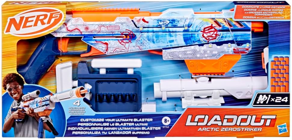 Nerf Loadout Arctic Zerostriker - hausofthreads