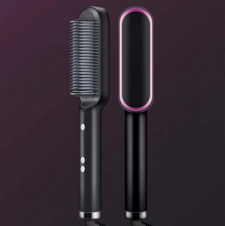 New 2 In 1 Hair Straightener Hot Comb - HausOfThreads®