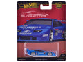 Nissan 300ZX 25 "Hot Wheels Racing" Blue "Silhouettes" Series Diecast Model Car by Hot Wheels - hausofthreads