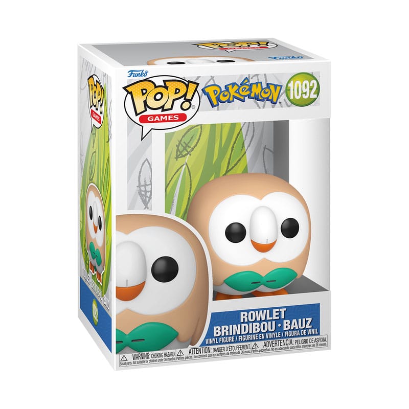 Pokemon Funko POP! Rowlet 9cm - hausofthreads