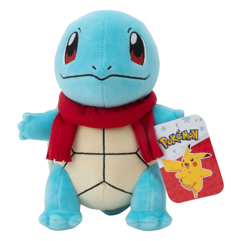Pokémon Plush Figure Winter Squirtle with Scarf 20cm - hausofthreads