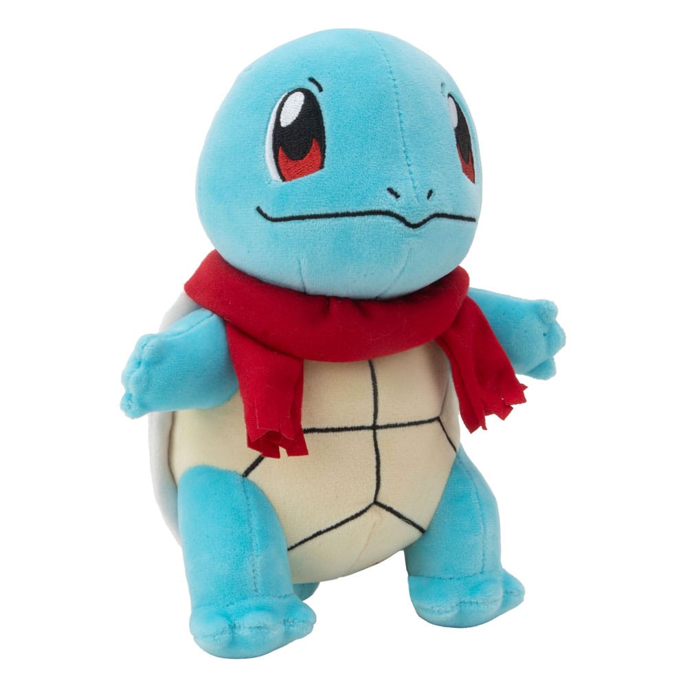 Pokémon Plush Figure Winter Squirtle with Scarf 20cm - hausofthreads