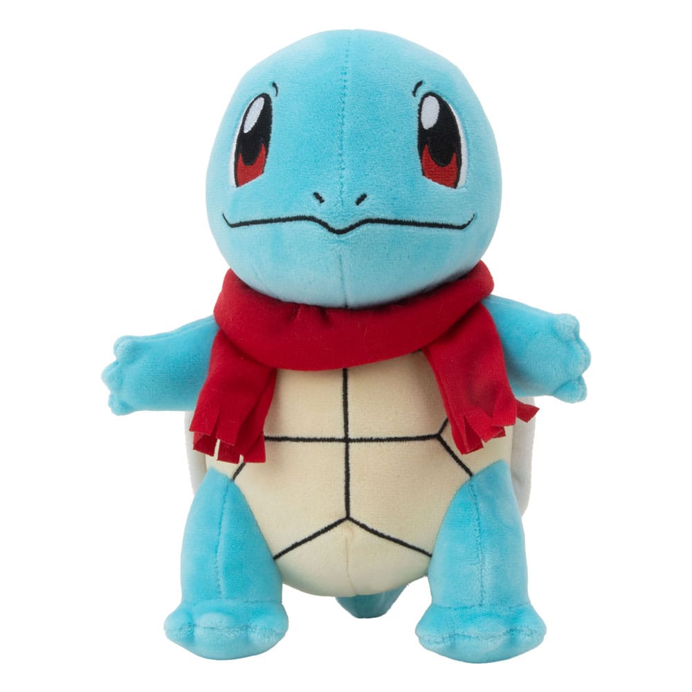 Pokémon Plush Figure Winter Squirtle with Scarf 20cm - hausofthreads