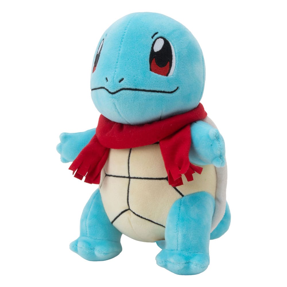 Pokémon Plush Figure Winter Squirtle with Scarf 20cm - hausofthreads