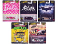 "Pop Culture 2024" 5 piece Set E "Premium Series" Diecast Model Cars by Hot Wheels - hausofthreads