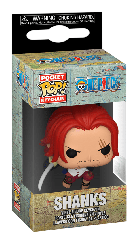 Pop! Keychain One Piece Shanks - hausofthreads