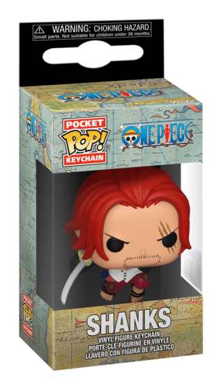 Pop! Keychain One Piece Shanks - hausofthreads
