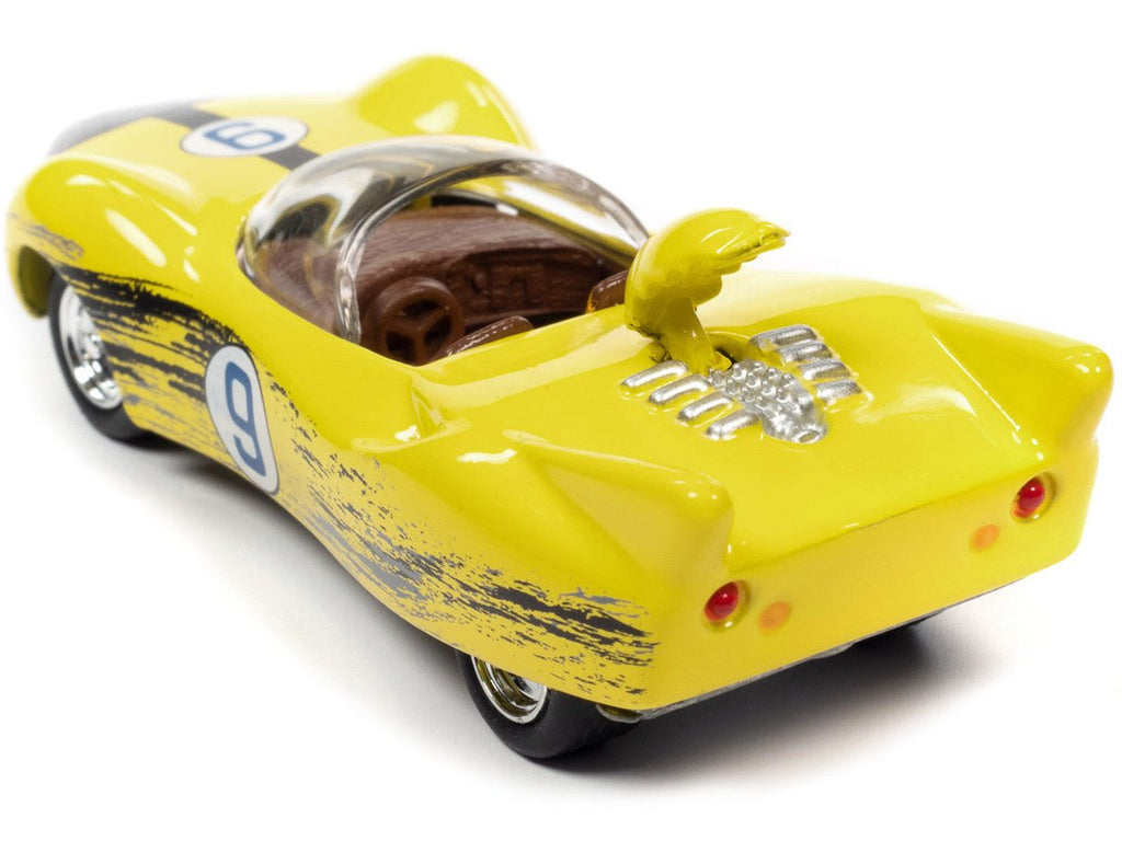 Racer X's Shooting Star (Raced Version) "Speed Racer" (1967) TV Series "Pop Culture" 2022 Release 2 1/64 Diecast Model Car by Johnny Lightning - hausofthreads