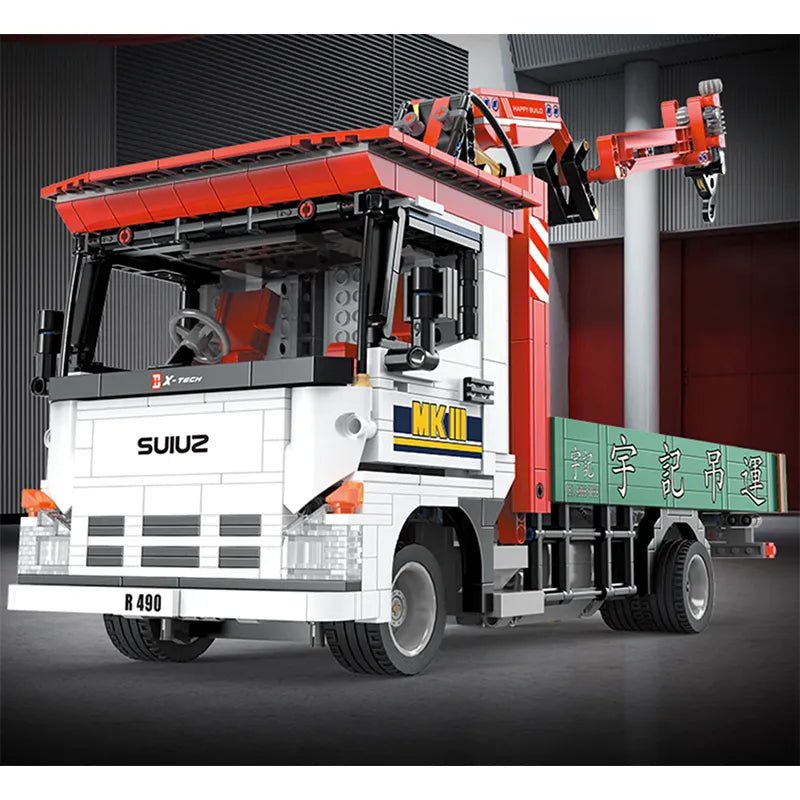 Remote Controlled Crane Truck 1476pcs - hausofthreads