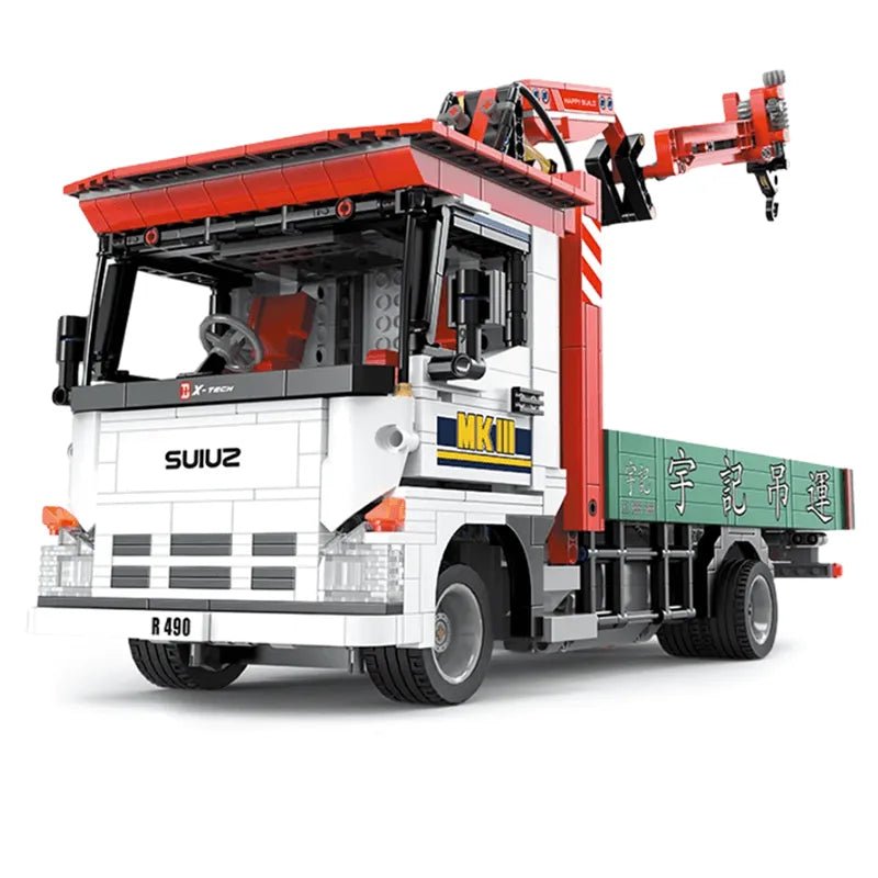 Remote Controlled Crane Truck 1476pcs - hausofthreads