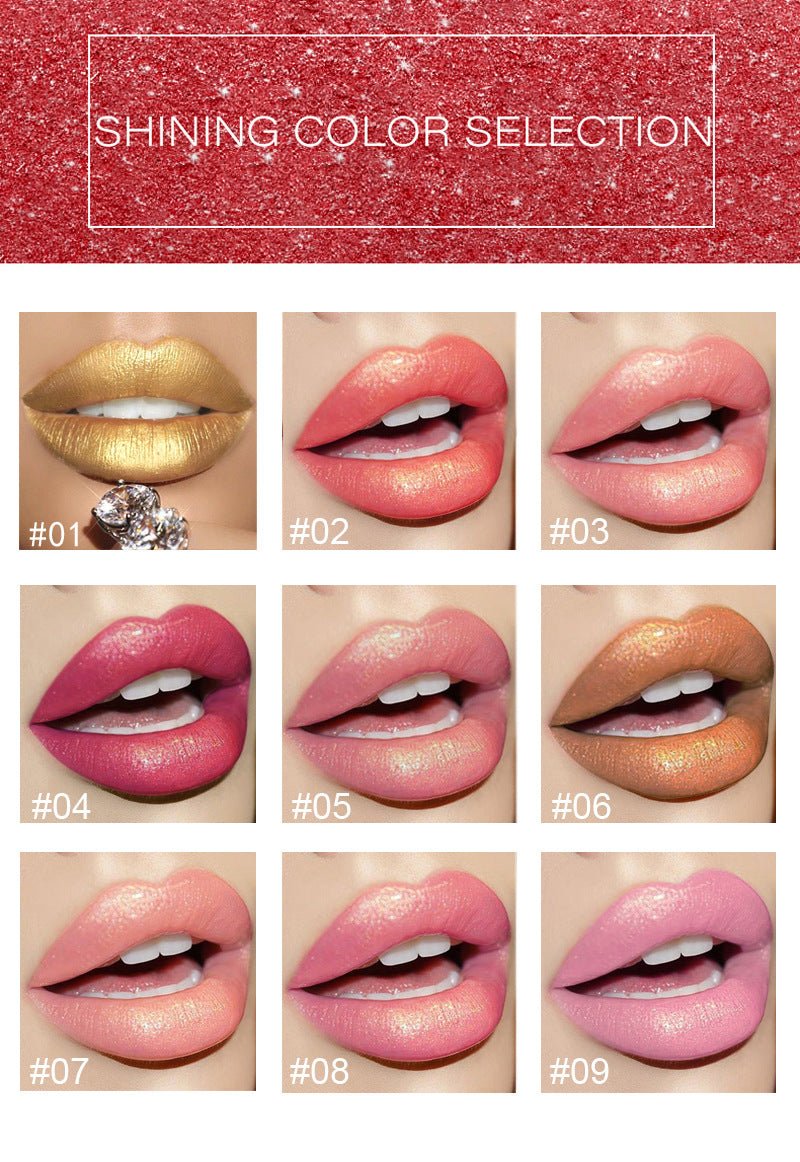 Shiny Metallic Lipstick - HausOfThreads®
