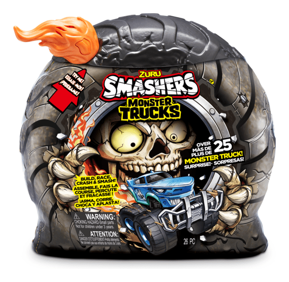Smashers Monster Truck Surprise Series 1 Assorted - hausofthreads