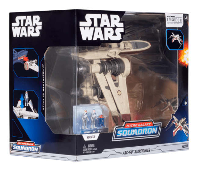 Star Wars 8in Deluxe Vehicle ARC 170 Series 8 - hausofthreads