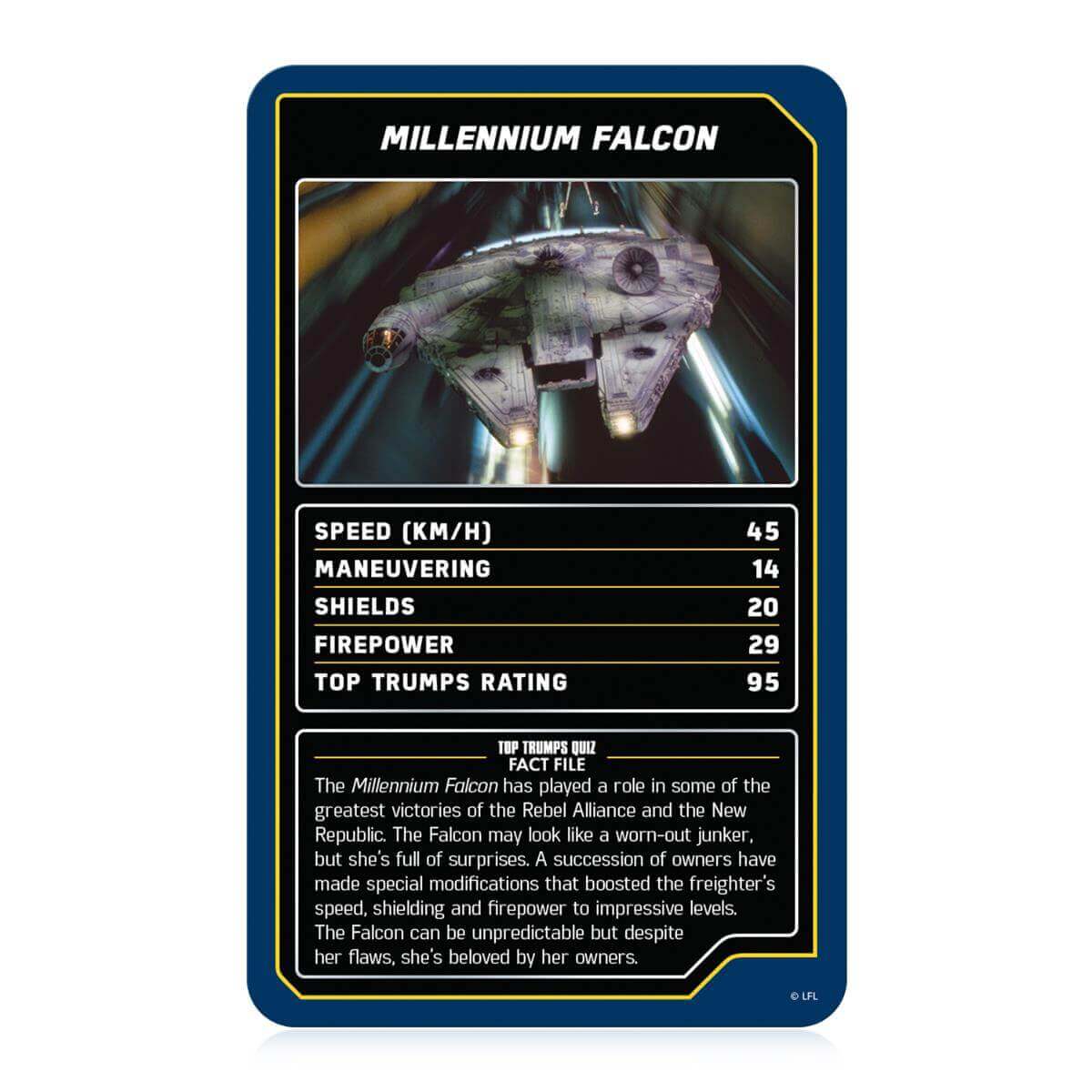 Top Trumps Specials Star Wars Starships - hausofthreads