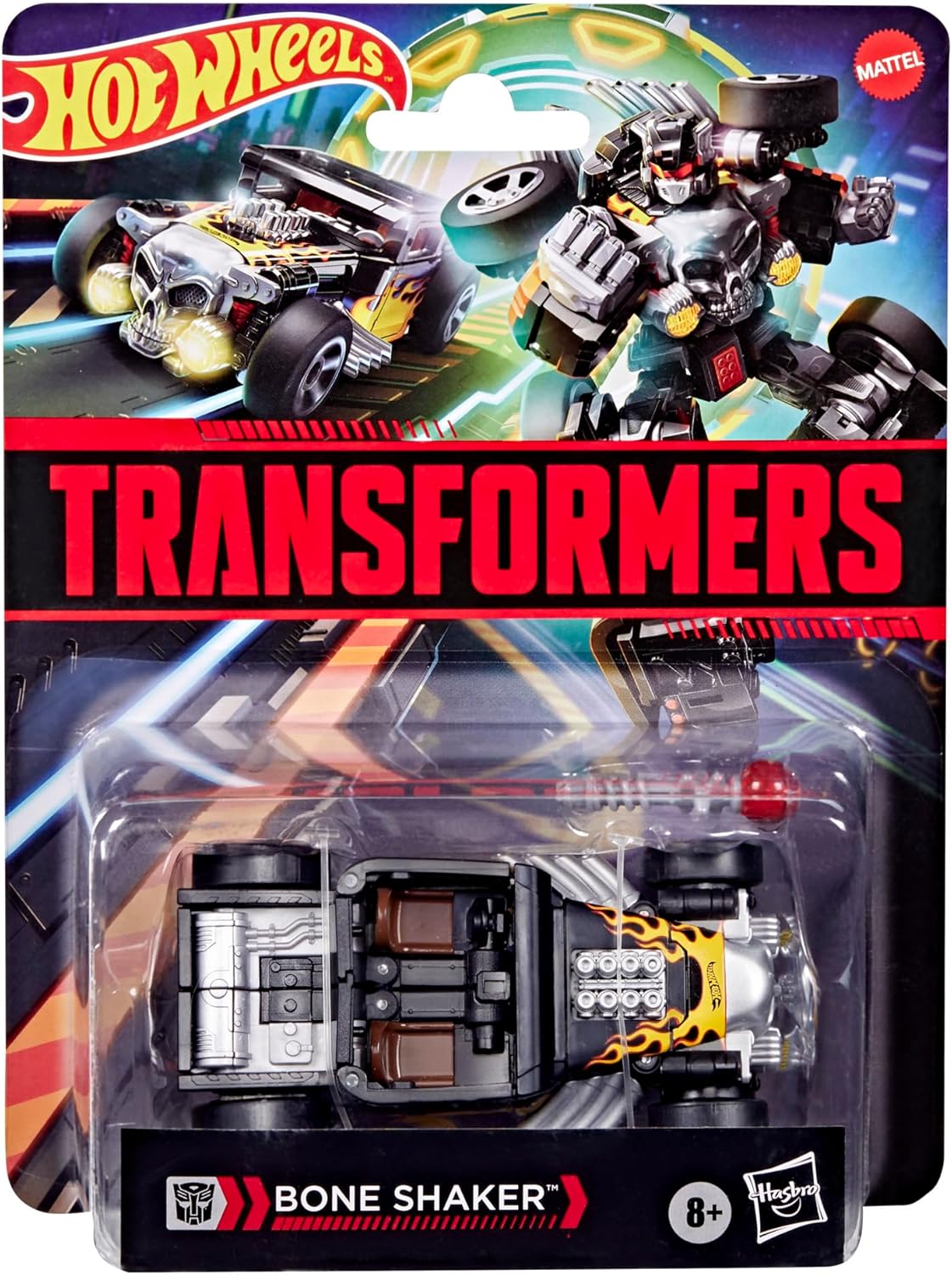 Transformers & Hot Wheels - Bone Shaker Car - hausofthreads