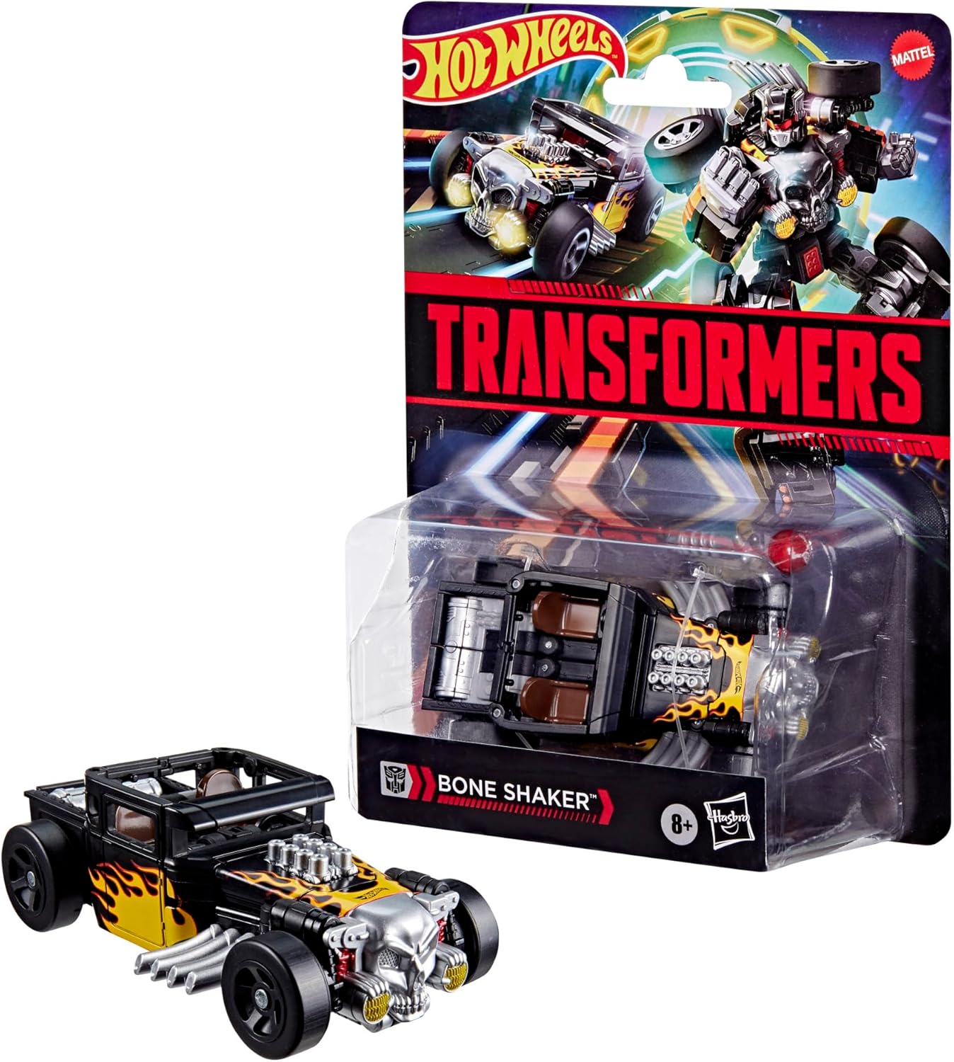 Transformers & Hot Wheels - Bone Shaker Car - hausofthreads