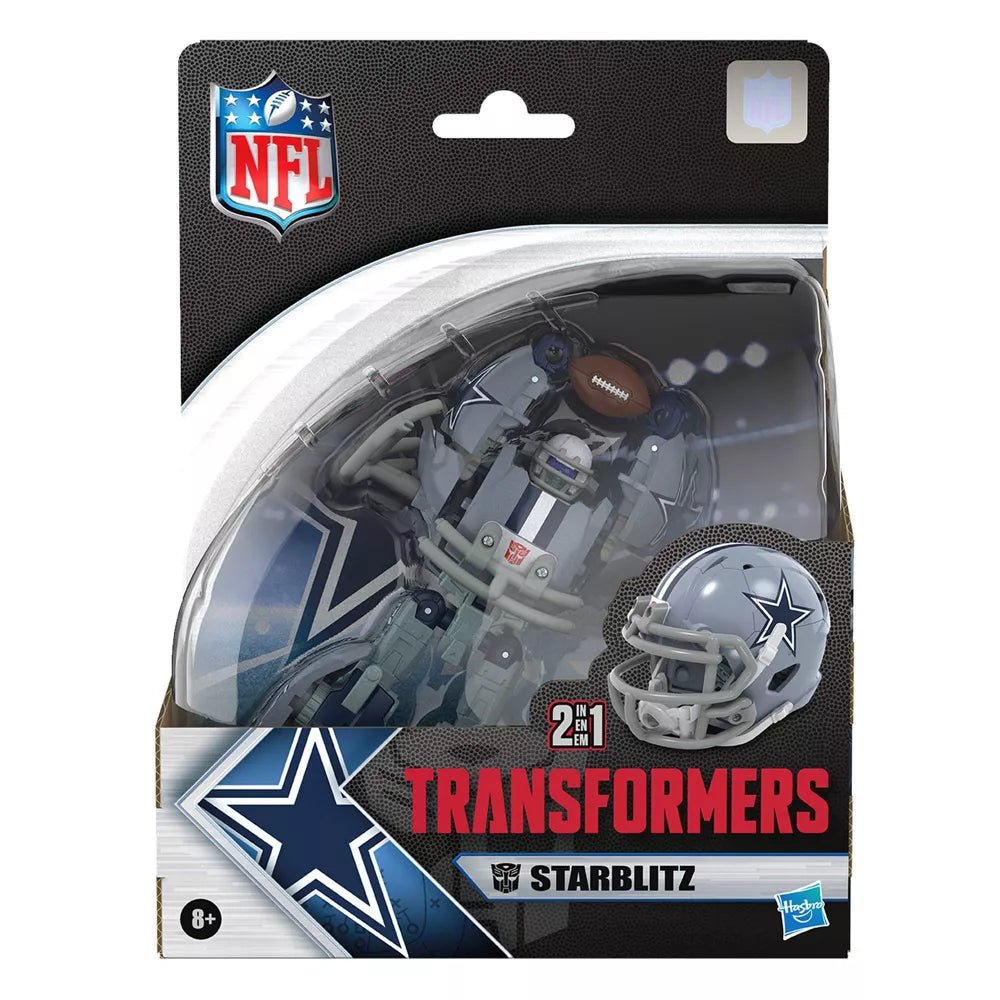 Transformers NFL Dallas Cowboys Starblitz Action Figure - hausofthreads