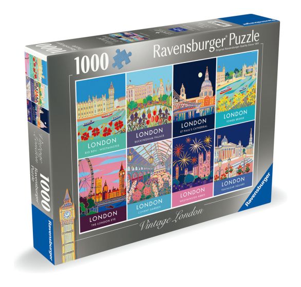 Vintage London, 1000pc - hausofthreads