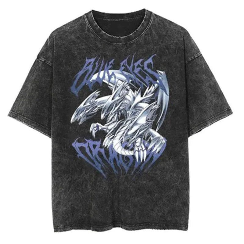 Vintage Oversized Jujutsu Kaisen Graphic Tee - HTO