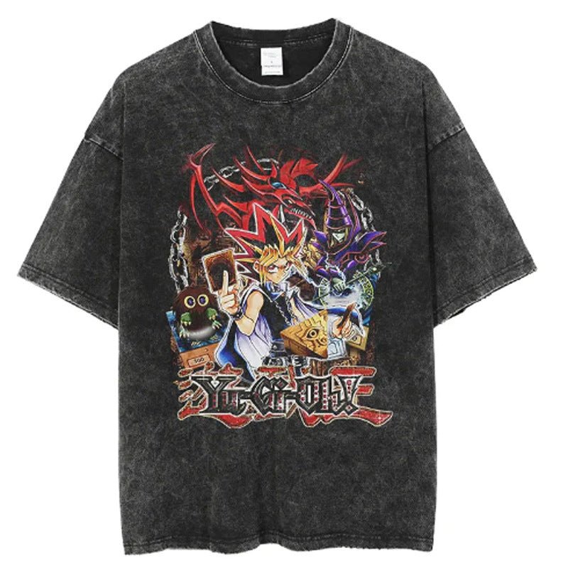 Vintage Oversized Jujutsu Kaisen Graphic Tee - HTO