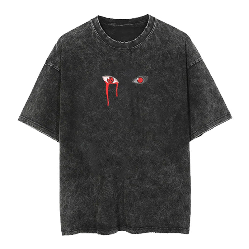 Vintage Oversized Jujutsu Kaisen Graphic Tee - HTO