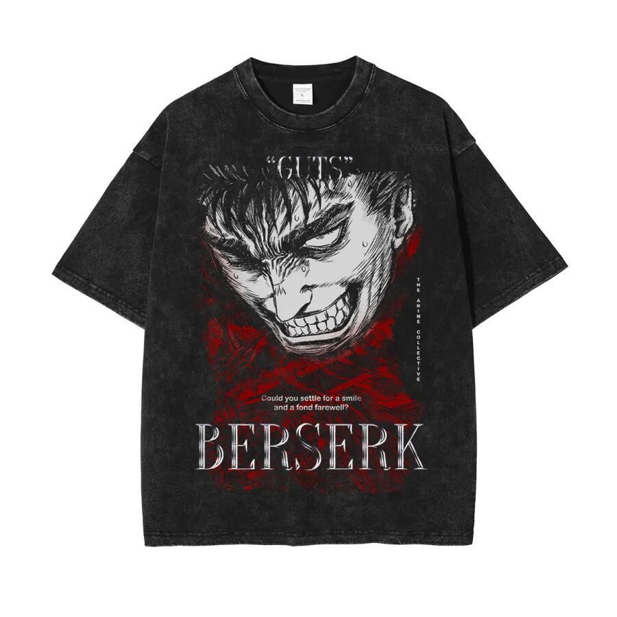 Vintage Oversized Jujutsu Kaisen Graphic Tee - HTO