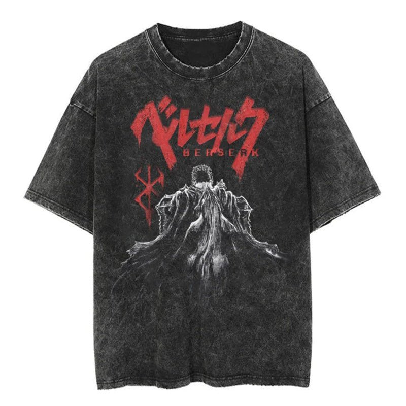 Vintage Oversized Jujutsu Kaisen Graphic Tee - HTO