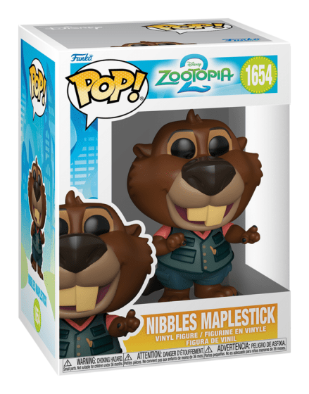 Zootopia 2 - Nibbles Maplestick Funko Pop! Vinyl Figure - hausofthreads